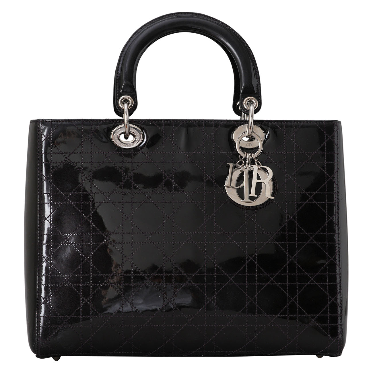 CHRISTIAN DIOR(USED)디올 페이던트 레이디백 라지